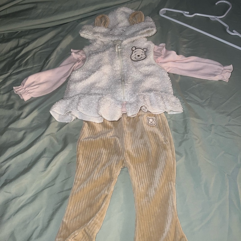 Disney Baby Winnie the Pooh Winter Outfit Set 3–6M